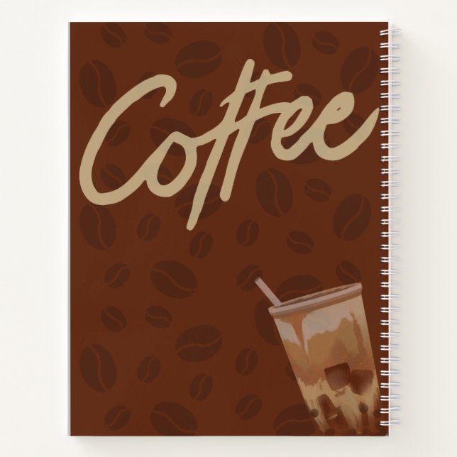 NOTIZBUCH KAFFEE (Rückseite)