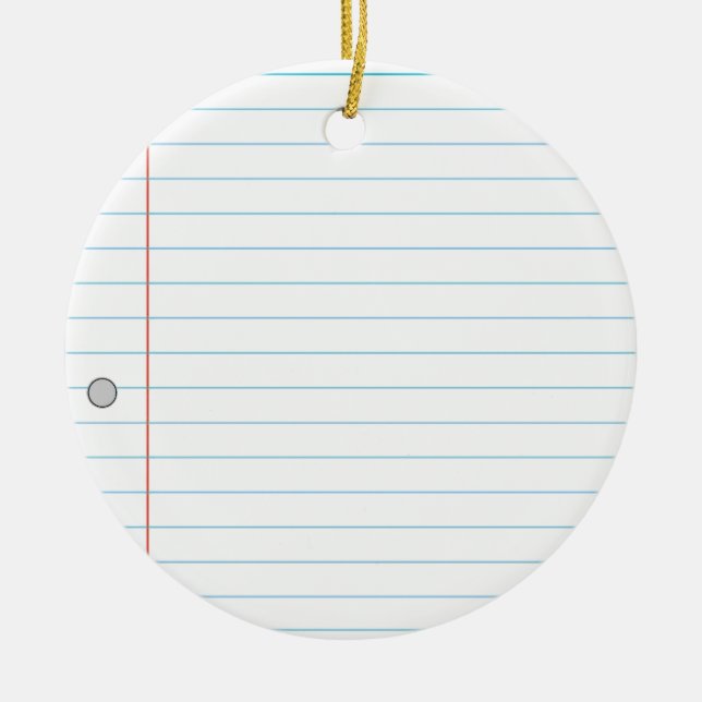 Notizbuch Keramikornament (Vorne)