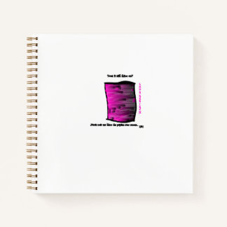 Notizbuch kleine Spiralen - Diamantmuster LBC