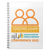 Notizbuch: Logo der AJL Conference 2022