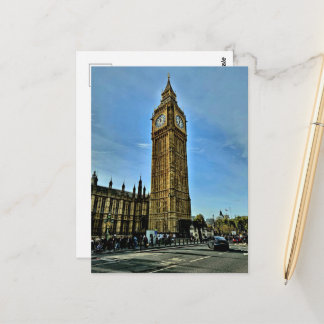 Notizbuch London Postkarte