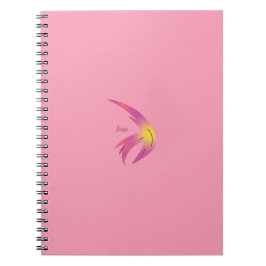 Notizbuch mit abstrakter Form Notizblock
