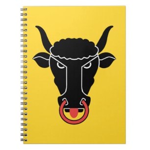 Notizbuch mit Flagge von Uri, Schweiz Notizblock