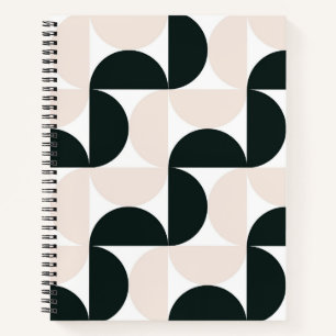 Notizbuch mit geometrischem Muster