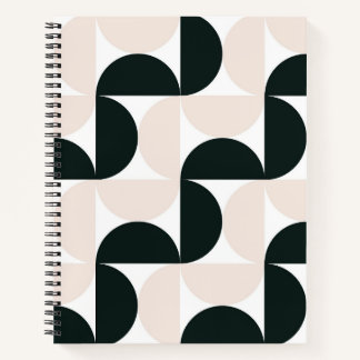 Notizbuch mit geometrischem Muster