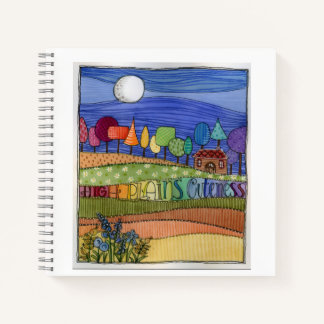 Notizbuch mit Gitterpapier