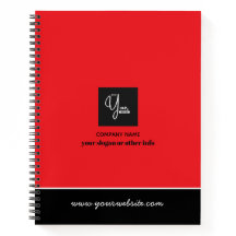 Notizbuch mit individuellem Firmenlogo