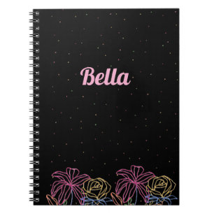 Notizbuch mit personalisiertem Namen  Notizblock