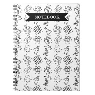 Notizbuch mit professionellem Apotheken-Icons-Must Notizblock