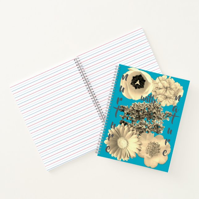 Notizbuch mit Spirale 'Nurture with Nature 2' (Innenseite)