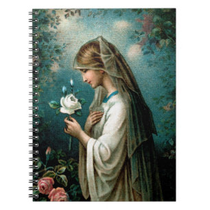 Notizbuch: Mystische Rose Notizblock