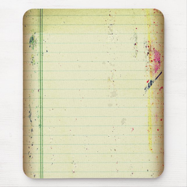 Notizbuch PapierMousepad Mousepad (Vorne)