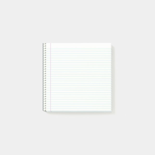 Notizbuch Post-it Klebezettel (Vorderseite)
