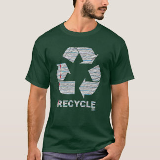 Notizbuch recyceln T-Shirt
