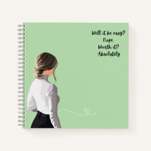Notizbuch Tagebücher motivierend Boss-Lady