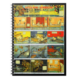 Notizbuch-Vintager Comic-Kleiner Nemo 1 Notizblock