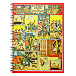 Notizbuch-Vintager Comic-Kleiner Nemo 3 Notizblock