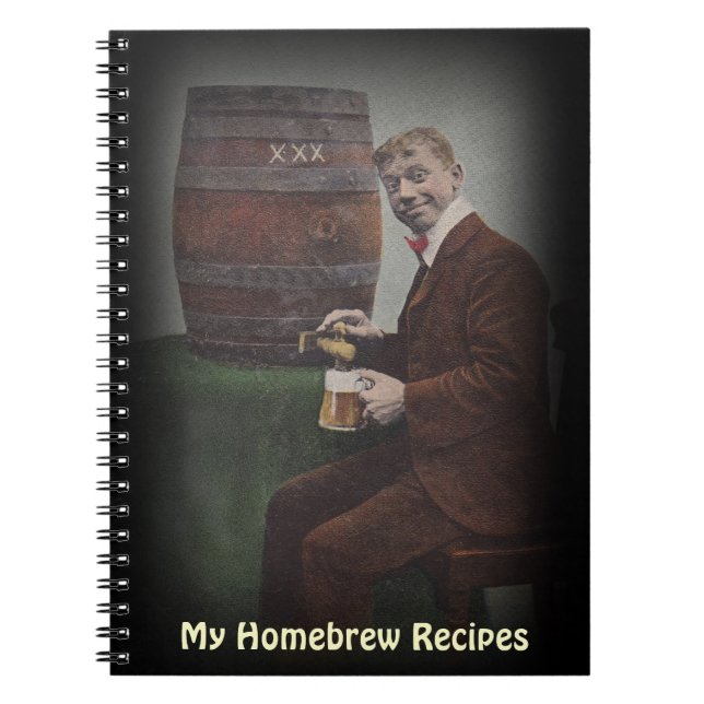 Notizbuch-Zeitschriften-Zuhause Brew Notizblock (Vorderseite)