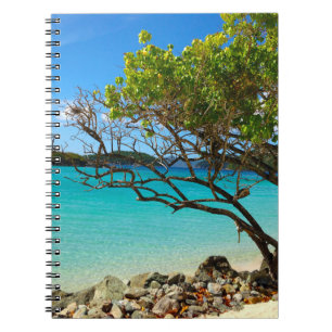Notizbuch Zimt-Bucht-Johannes USVI Notizblock