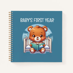 Notizbuch zum ersten Lebensjahr des Babys