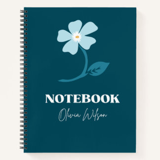 Notizbuchblüte Notizbuch