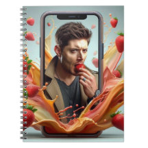 Notizbücher Dean mit Erdbeeren