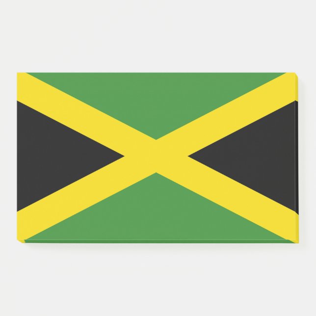 Notizen mit der Flagge Jamaikas (Vorderseite)
