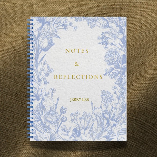 'Notizen & Reflexionen' Personalisierte Botanik Notizbuch (Von Creator hochgeladen)