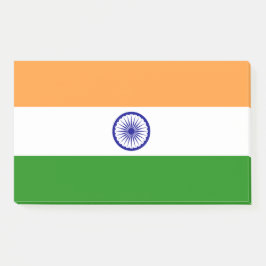Notizen unter der Flagge Indiens