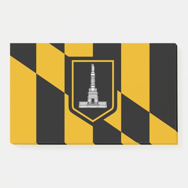 Notizen unter der Flagge von Baltimore City, Maryl (Vorderseite)