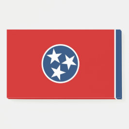 Notizen unter der Flagge von Tennessee, USA