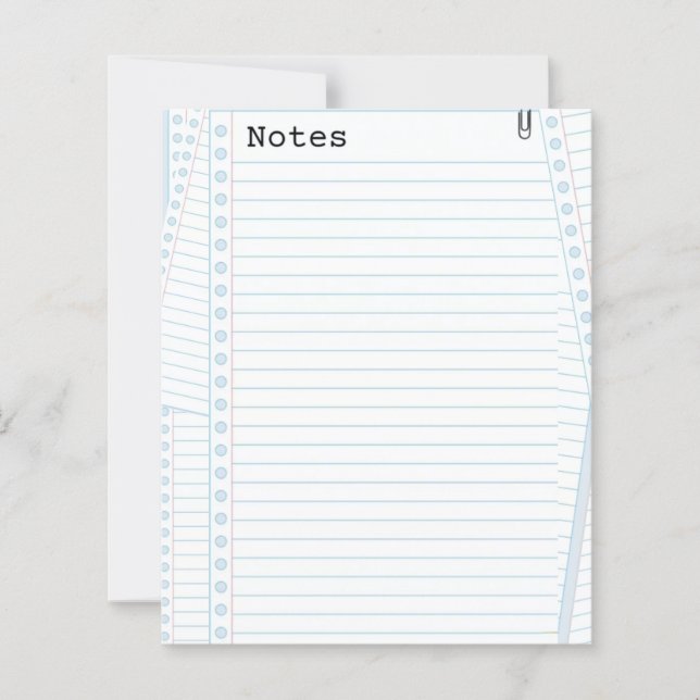 Notizpapier  (Vorderseite)