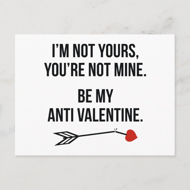 NotMineAntiVal1C.png Postkarte (Vorderseite)