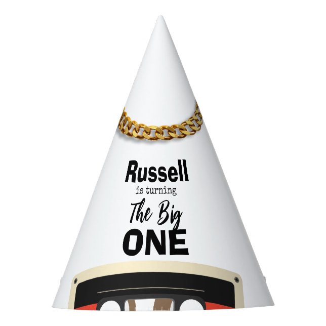 Notorious One 1st Birthday Partyhütchen (Vorderseite)