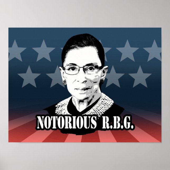 Notorious R.B.G. - Ruth Bader Ginsburg Poster (Vorne)