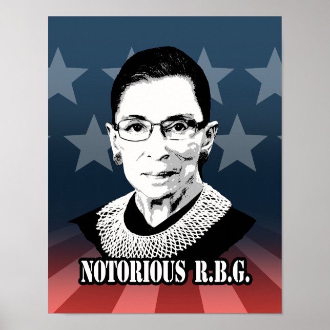 Notorious R.B.G. - Ruth Bader Ginsburg Poster (Vorne)