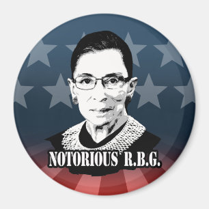 Notorische R.B.G. - Ruth Bader Ginsburg Magnet