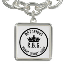 Notorische RBG Dissent Persist Resist Square Charm
