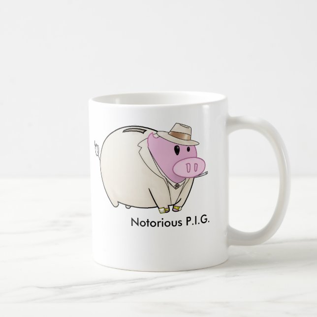 Notorisches P.I.G Kaffeetasse (Rechts)