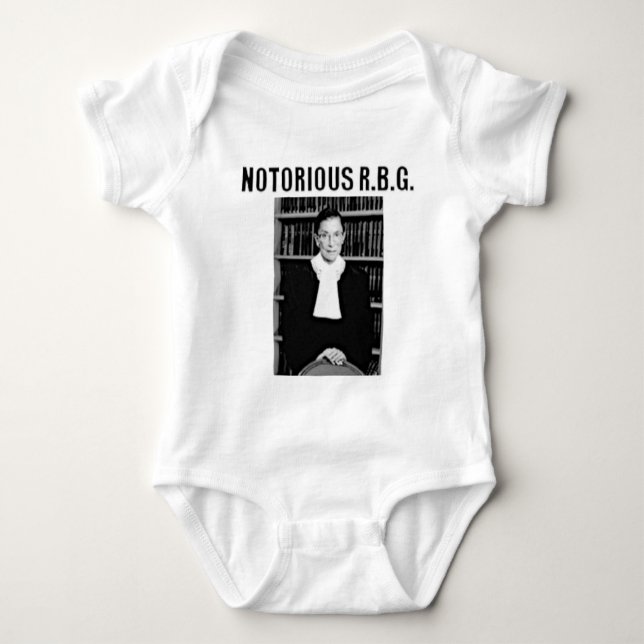 Notorisches RBG Baby Strampler (Vorderseite)