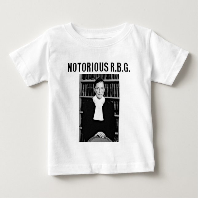 Notorisches RBG Baby T-shirt (Vorderseite)