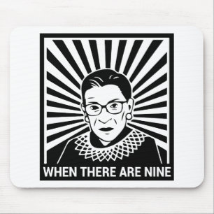 Notorisierte RBG - Wenn es neun gibt Mousepad