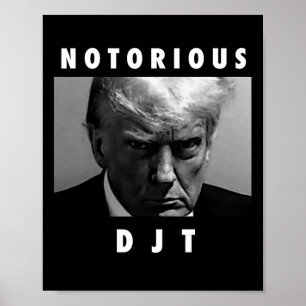 Notorous Djt Donald Trump Tasse Shot Republikaner Poster