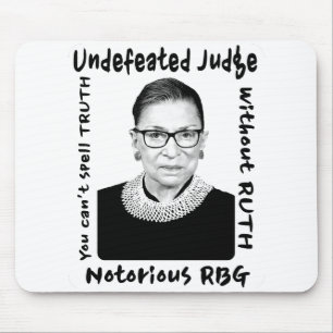 Notorous RBG Unbesiegter Richter Mousepad