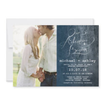 Notre aventure commence le faire-part de mariage