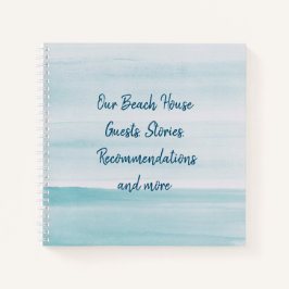Notre Beach House Invités Carnet
