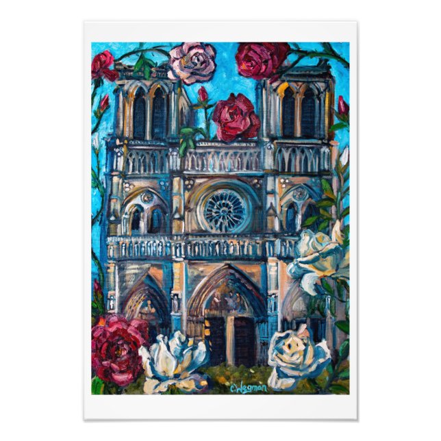 Notre Dame 13X19 Imprimer sur papier photo (Devant)