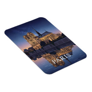 Notre Dame Cathedra Paris Frankreich Magnet