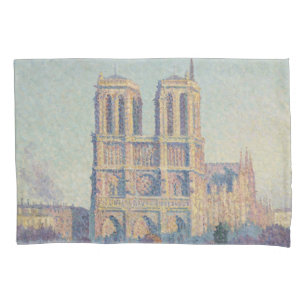 Notre Dame Cathedral Paris - Klassische Malerei Kissenbezug