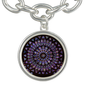 Notre Dame Cathedral Paris Rose Window Armband